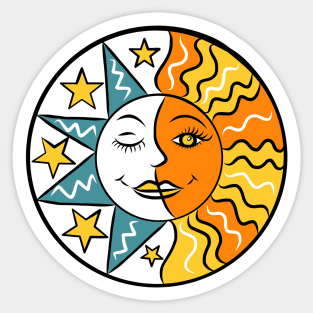 Sun & Moon Sticker